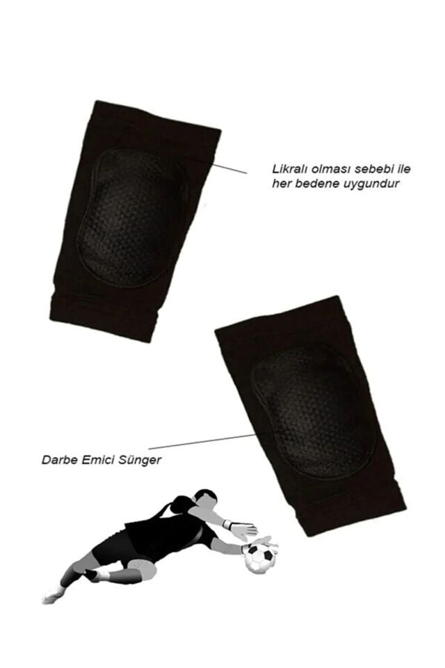 Kaleci Dizliği Ligralı Süngerli Yastıklama