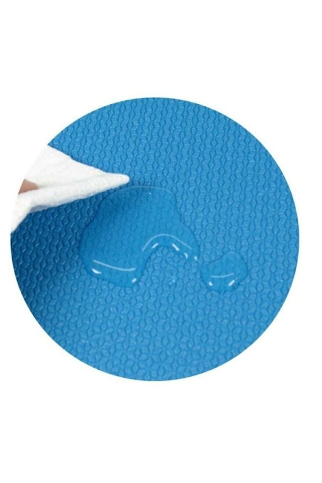 5  Mm Kalınlık Pilates Matı Yoga Matı Kamp Matı Mavi Boy 150 Cm En 50