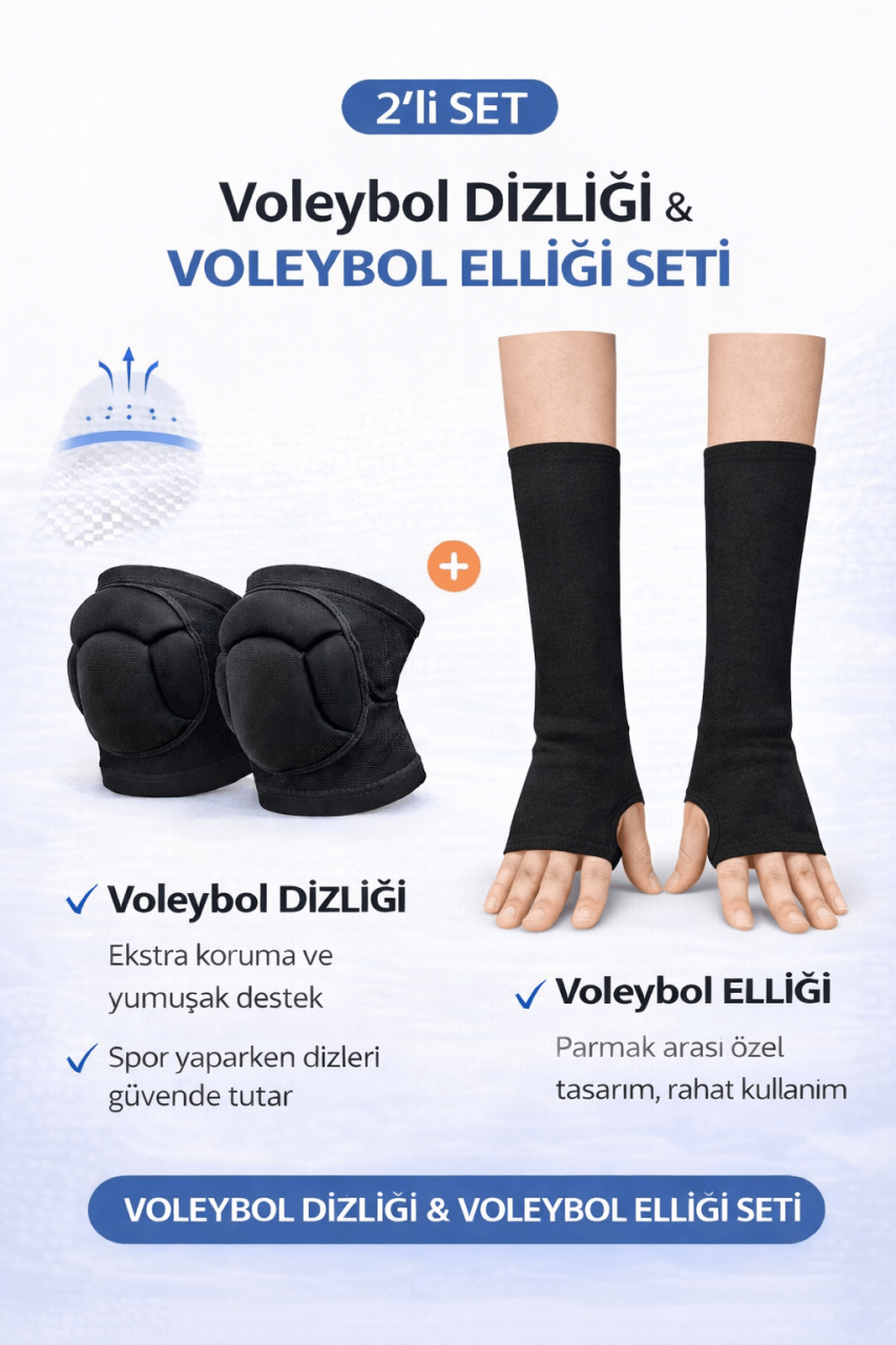 Voleybol Dizliği ve Voleybol Elliği Seti Nedir? Doğru Seçim Rehberi