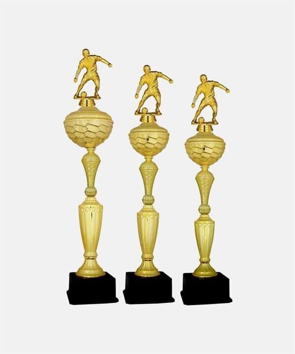 L46 Futbol Figürlü Kupa Takımı Takım 3 lü Set