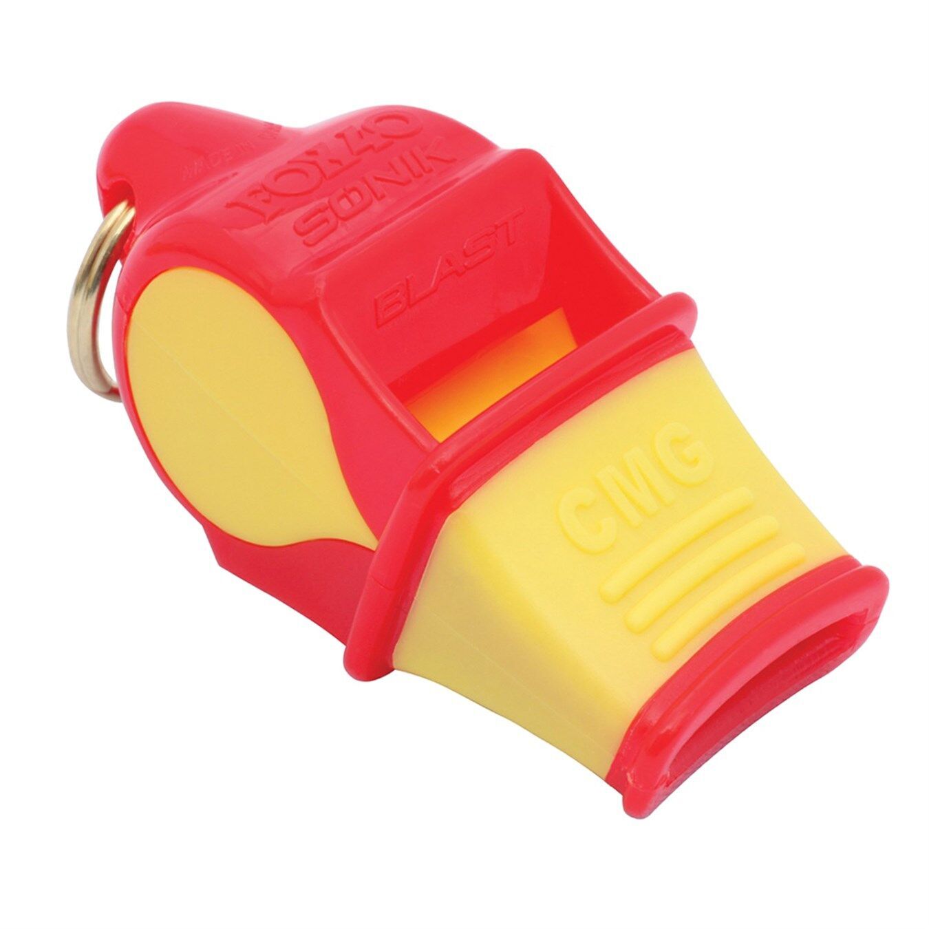 Sonik Blast CMG İpli Düdük Kırmızı Sarı Sonik Blast CMG İpli Düdük Kırmızı Sarı