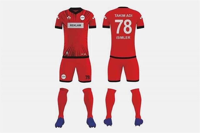 Zeroo ZFD020 Dijital Futbol Forma Takımı