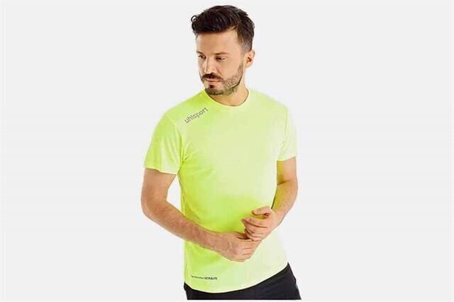 Essential Antrenman Tşort Fosforlu Sarı XXL