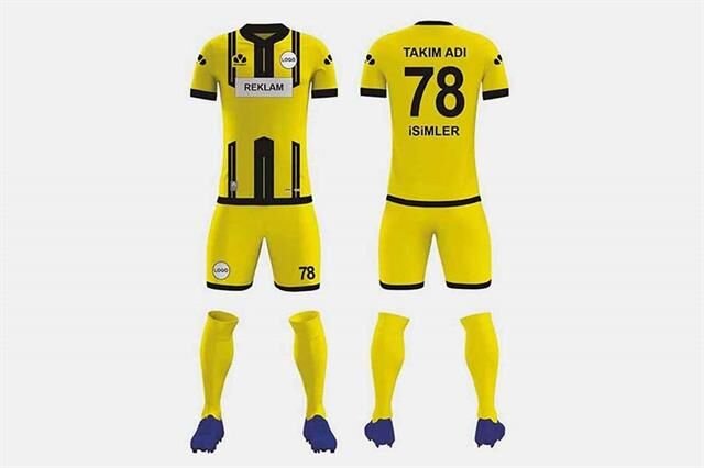 Zeroo ZFD032 Dijital Futbol Forma Takımı