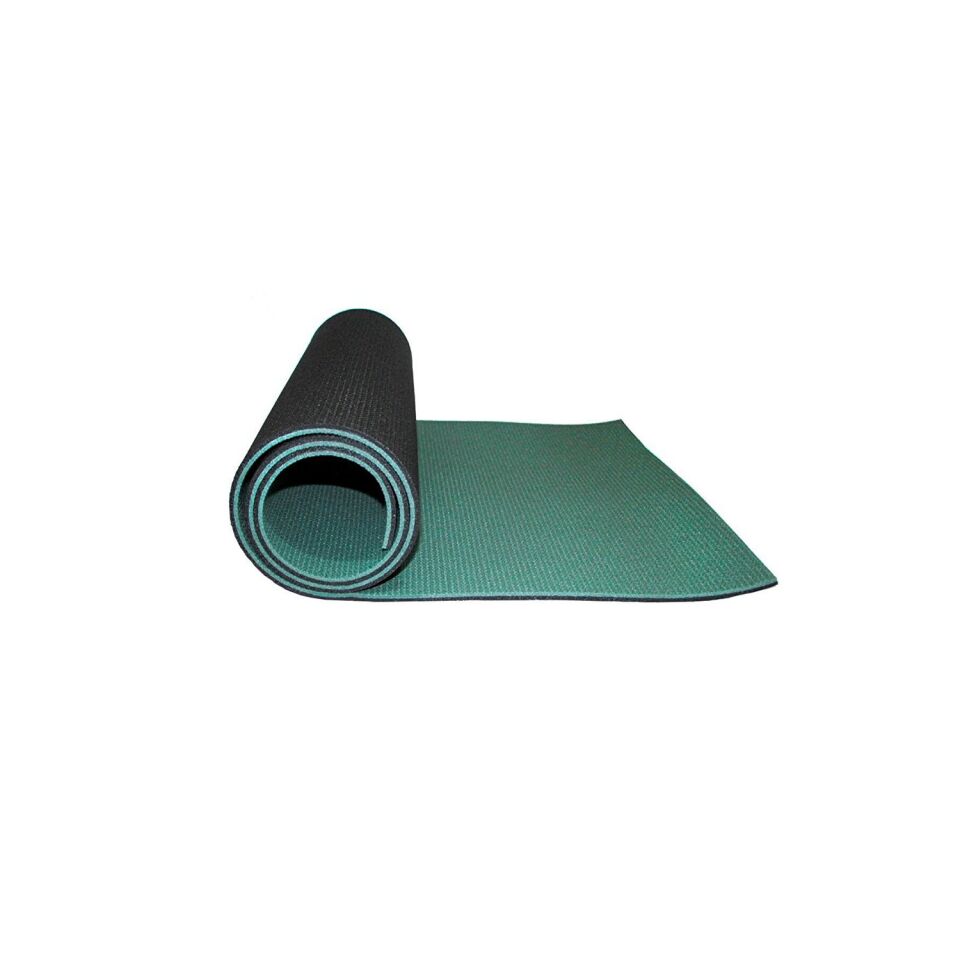 8 Mm Pilates Kamp Matı Hakİ Siyah Taşıma Askılı