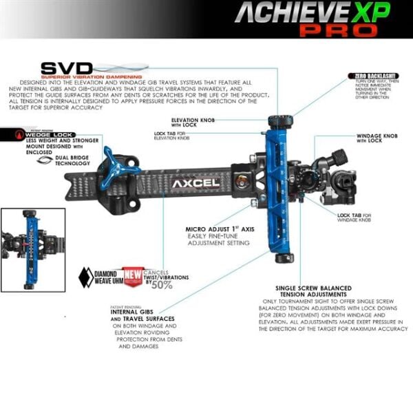 Nişangah Achieve XP Pro UHM Diamond Weave Carbon Bar Compound 9''
