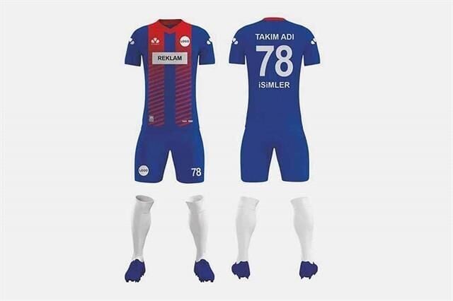 ZFD038 Dijital Futbol Forma Takımı