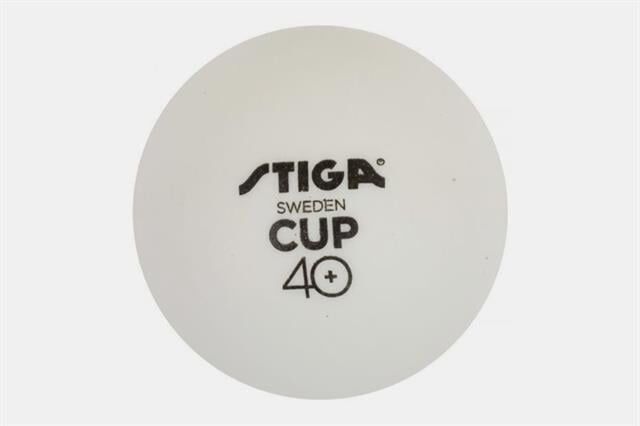 Stiga Cup 40+ Beyaz 6 LI Pinpon Topu