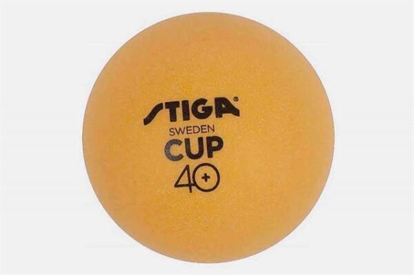 Stiga Cup 40+ Turuncu 6 LI Pinpon Topu