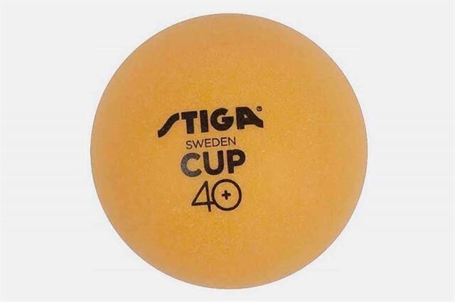 Stiga Cup 40+ Turuncu 6 LI Pinpon Topu