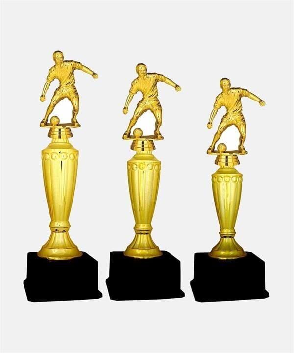 L64 Futbol Figürlü Kupa Takımı Takım 3 lü Set