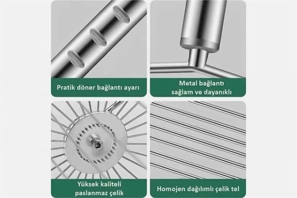 Otomatik Top Toplayıcı – Tenis, Pickleball, Softbol & Beyzbol İçin, Ayarlanabilir Saplı