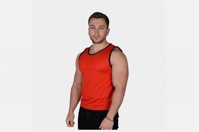 Büyük Fileli XL Antrenman Yeleği Sarı