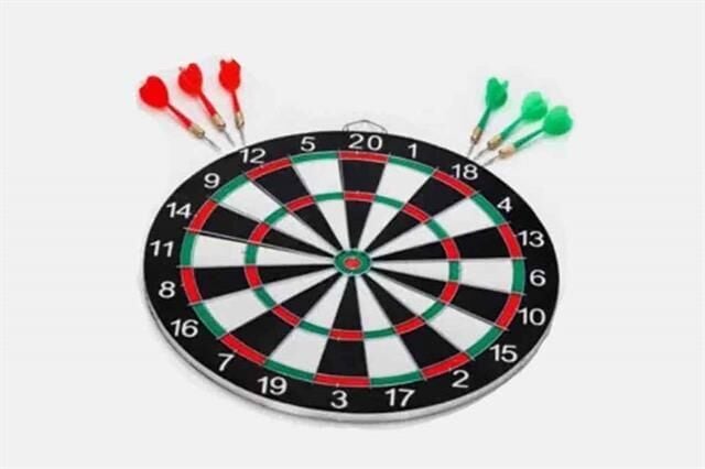 15'' Vakumlu 6 Oklu Dart
