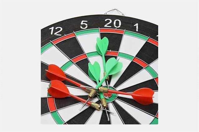 15'' Vakumlu 6 Oklu Dart