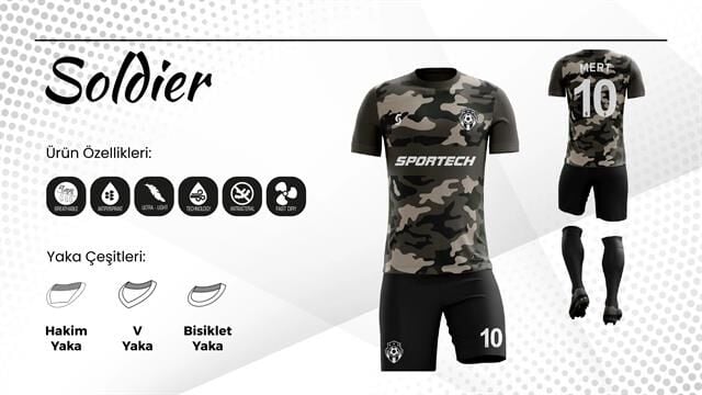 SLDİR Dijital Futbol Forma Takımı