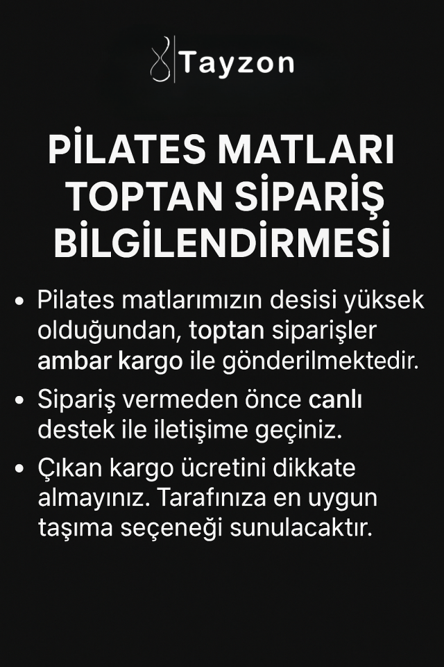Pembe Mor  Pilates Minderi & Yoga Mat Çift Taraflı Taşıma Askılı 8 mm