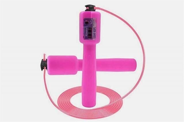 Pembe Sayaçlı Atlama İpi