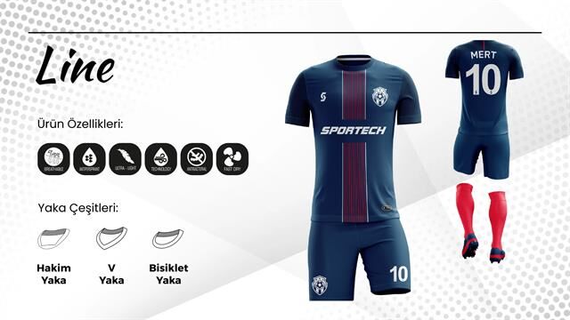 Line Dijital Futbol Forma Takımı