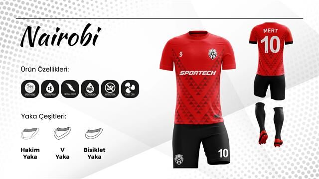 SPORTECH nairobi Dijital Futbol Forma Takımı