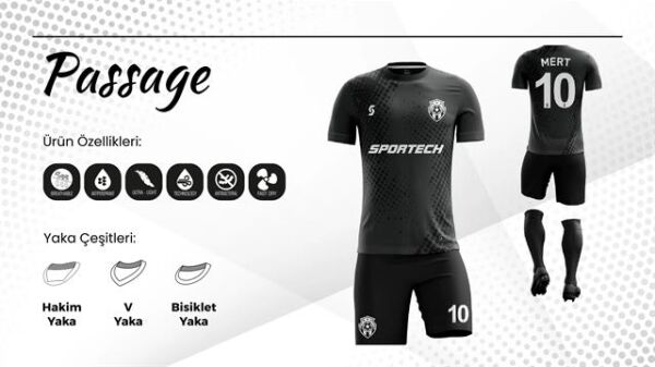 SPORTECH passage Dijital Futbol Forma Takımı