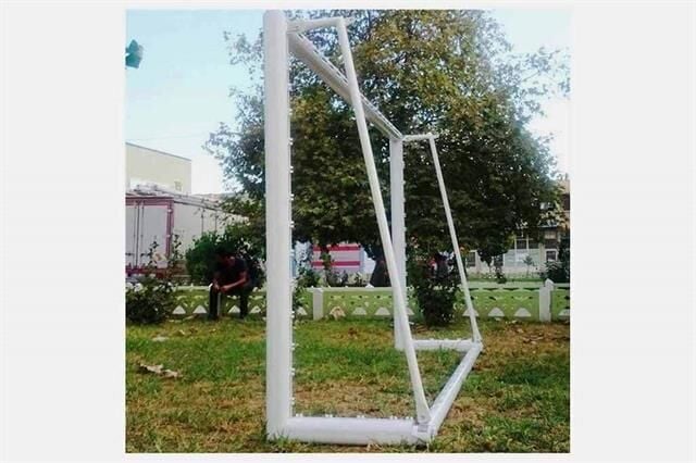 Alüminyum Kale Direği 220*450*70 cm