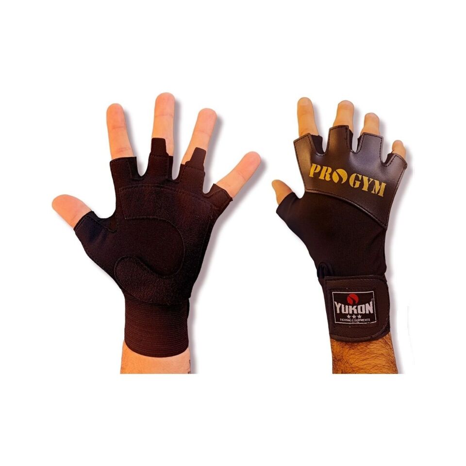 ProGym Fitness Eldiveni Bilekli Cırtlı