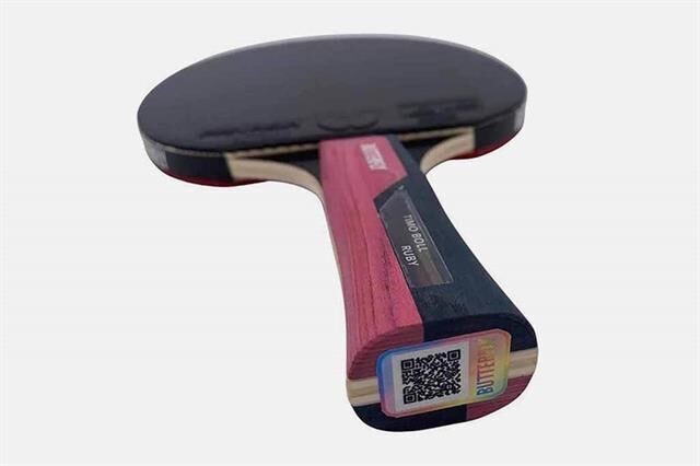 85029 Tımo Boll Ruby ITFF Onaylı Masa Tenisi Raketi