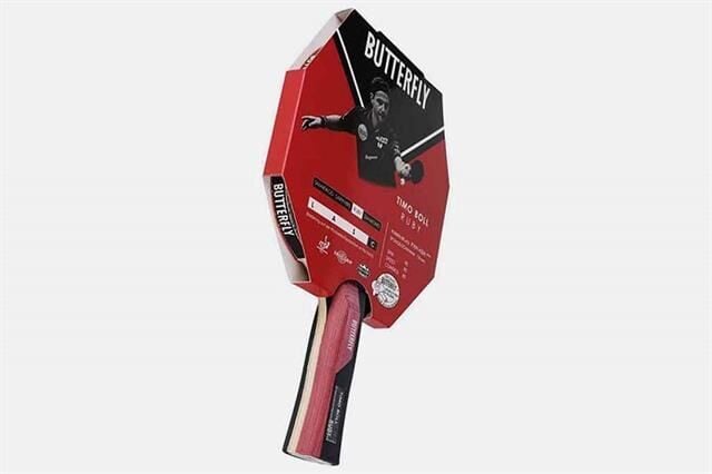 85029 Tımo Boll Ruby ITFF Onaylı Masa Tenisi Raketi