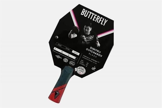 85231 Dımıtrıj Ovtcharov Black ITFF Onaylı Masa Tenisi Raketi
