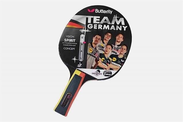 85091 Team Germany Spırıt ITFF Onaylı Masa Tenisi Raketi