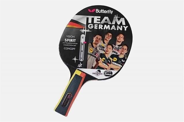 85091 Team Germany Spırıt ITFF Onaylı Masa Tenisi Raketi