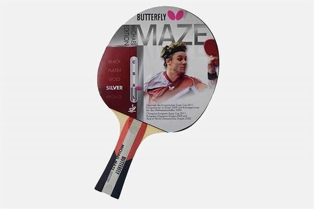 85060 Mıchael Maze Silver ITFF Onaylı Masa Tenisi Raketi 85060 Mıchael Maze Silver ITFF Onaylı Masa Tenisi Raketi