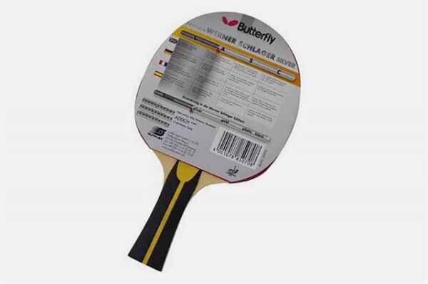 Butterfly 85070 Werner Schlager Silver ITFF Onaylı Masa Tenisi Raketi