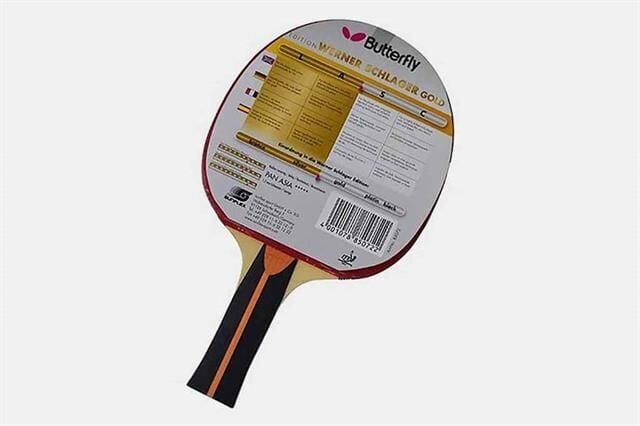 85072 Werner Schlager Gold ITFF Onaylı Masa Tenisi Raketi