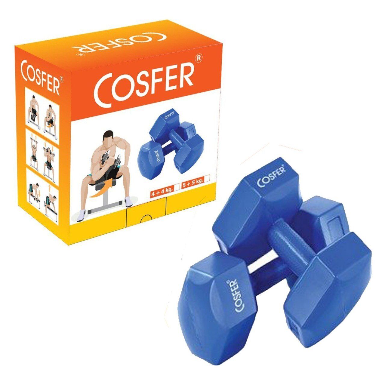 Cosfer CSF908310X2 10 Kg X 2 Adet Plastik (Cement) Dambıl