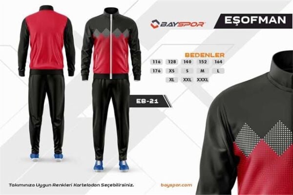EB-21 Dijital Baskılı Kamp Eşofman Takımı