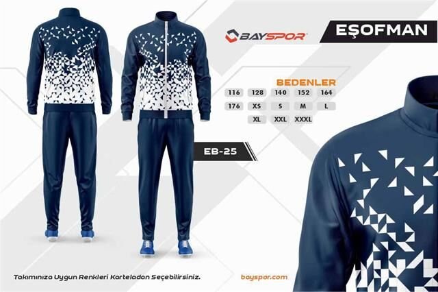 EB-25 Dijital Baskılı Kamp Eşofman Takımı