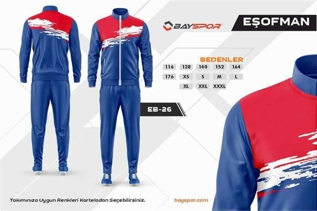 EB-26 Dijital Baskılı Kamp Eşofman Takımı EB-26 Dijital Baskılı Kamp Eşofman Takımı