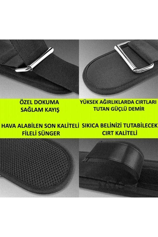 Ağırlık Kemeri Fitness Kemeri Bel Kemeri
