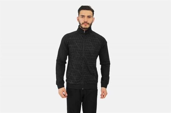 Sweat Full Zıp Poly.Dark m