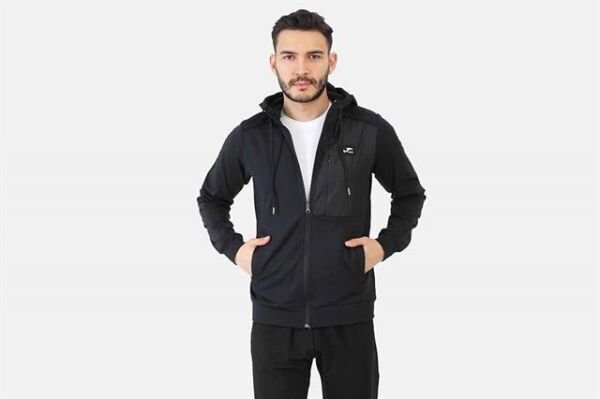 Sweat Kapşonlu Full Zıp Poly.Crush m