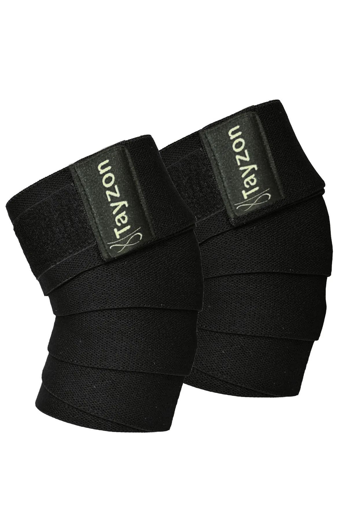2’li Diz Bandajı Fitness Dizliği Ağırlık Dizliği Fitness Knee Wraps Fitness Dizlik Sarmalı Dizlik