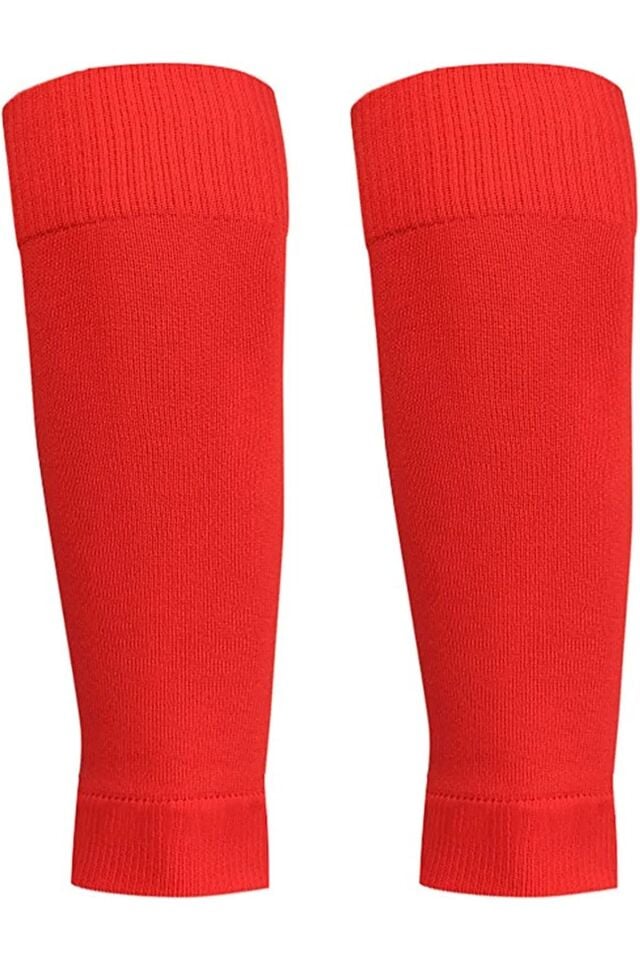 Tabansız Futbol Çorabı Tozluk Futbolcu Tozluğu Tabansız Tekmelik Tutucu Futbol Çorabı