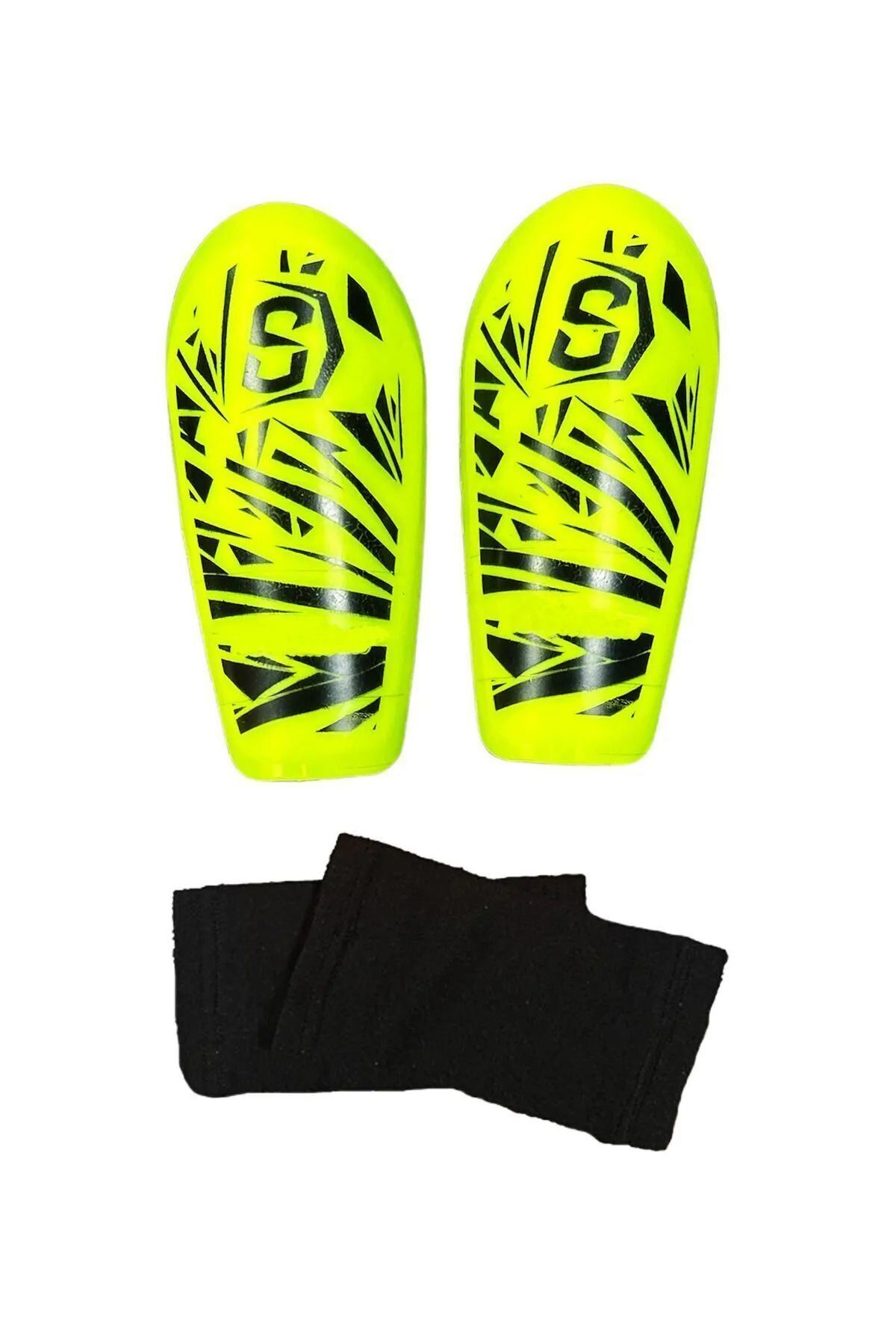 Koruyucu Konç Çoraplı Futbol Tekmelik Yeşil