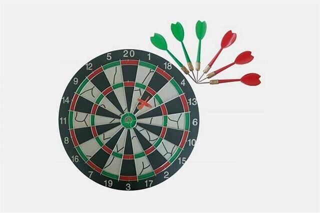 17'' Vakumlu 6 Oklu Dart
