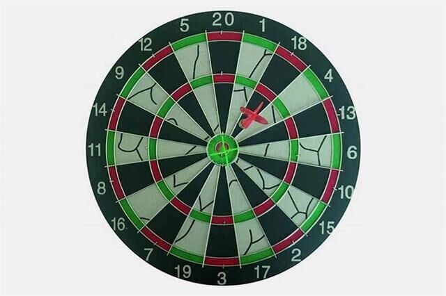 17'' Vakumlu 6 Oklu Dart