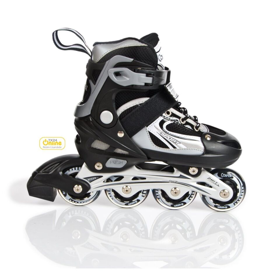 Cosfer CSF-TE261-MS Silikon Tekerlekli Alüminyum Paten