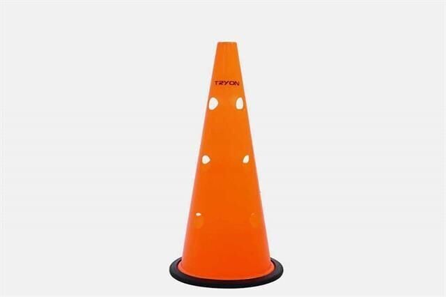 40 cm Delikli Kauçuk Tabanlı Antrenman Hunisi – Dayanıklı & Kaymaz