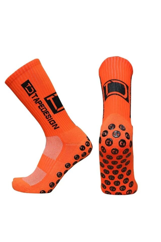 Unisex Anti Slip Socks Kaymaz Silikon Havlu Taban Dikişsiz Maç Pro Sporcu Çorabı